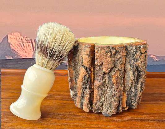 Mountain Shaving Kit with Natural Boar Brush